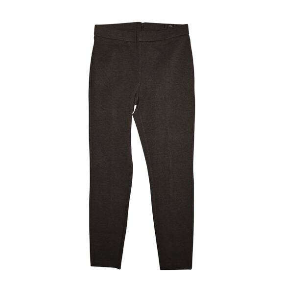 J.CREW $118 Charcoal Gray Ponte Stretch Pixie Skinny Ankle Pant‎ Medium - Picture 2 of 3